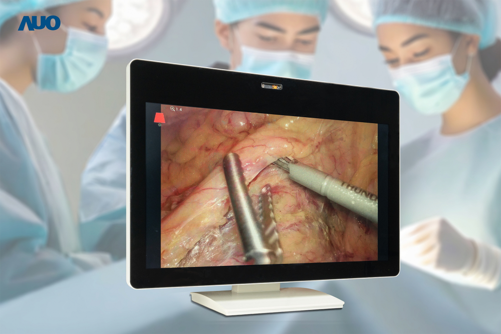 771771威尼斯cm佈局智慧醫療場域，開發裸眼3D醫療顯示器，協助醫療團隊在手術過程中無需佩戴3D眼鏡，即能清晰觀看3D影像，同時提升手術溝通效率及舒適感  